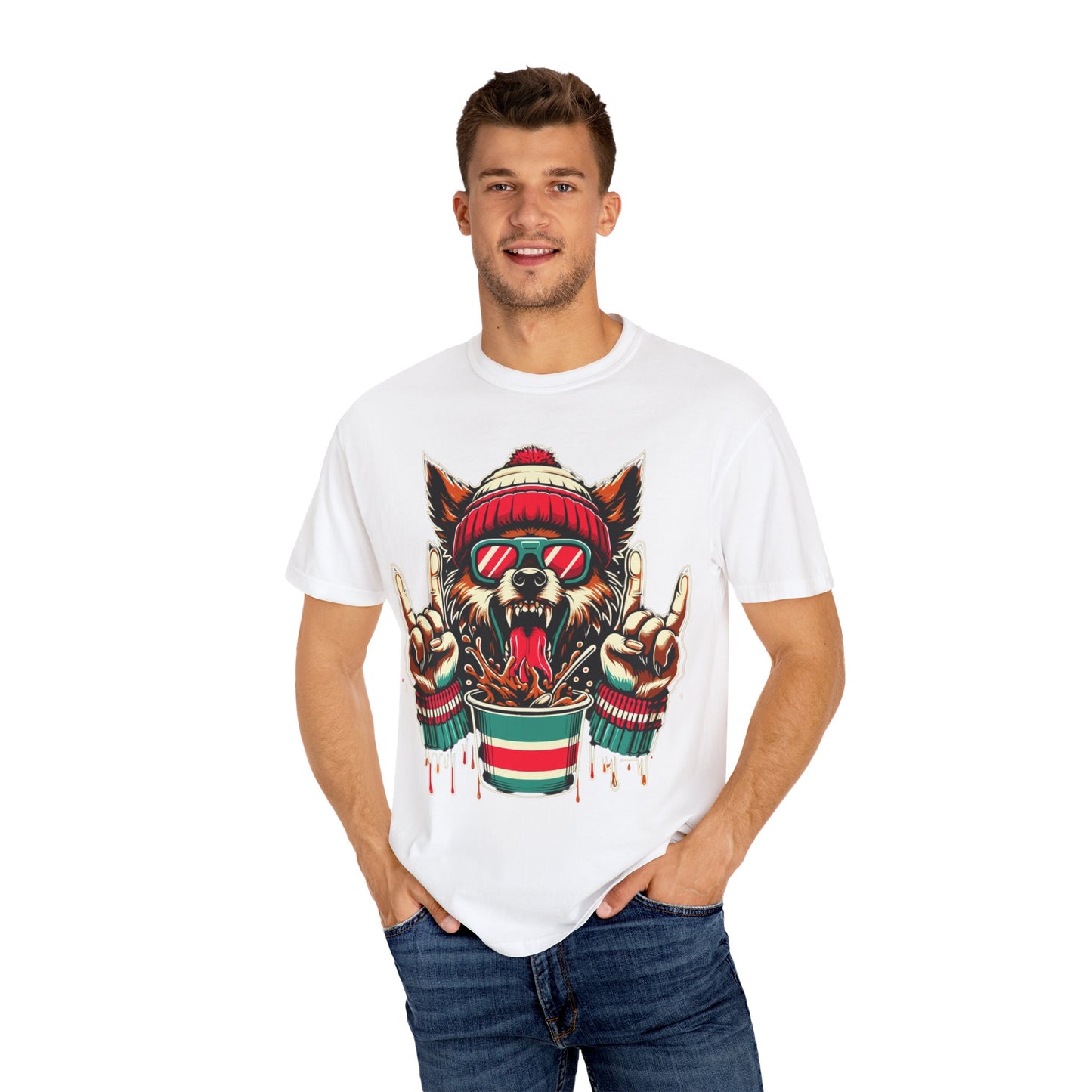 Trendy Graphic T-Shirt for Cat Lovers, Perfect for Parties, Gifts, and Everyday Wear