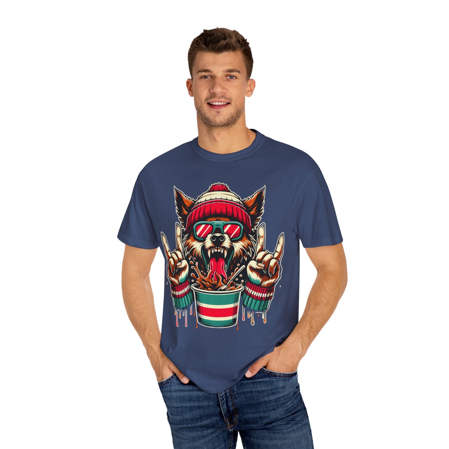 Trendy Graphic T-Shirt for Cat Lovers, Perfect for Parties, Gifts, and Everyday Wear
