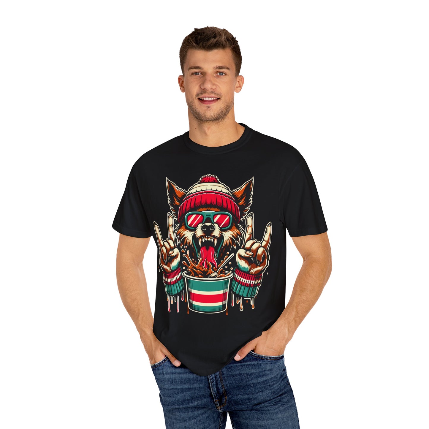 Trendy Graphic T-Shirt for Cat Lovers, Perfect for Parties, Gifts, and Everyday Wear